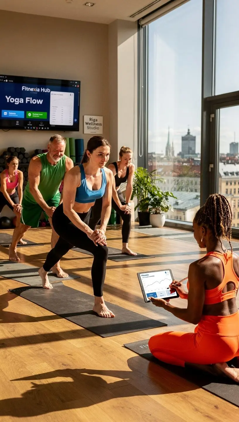 Tehnoloģijas, kas uzlabo klientu pieredzi sporta zālē.